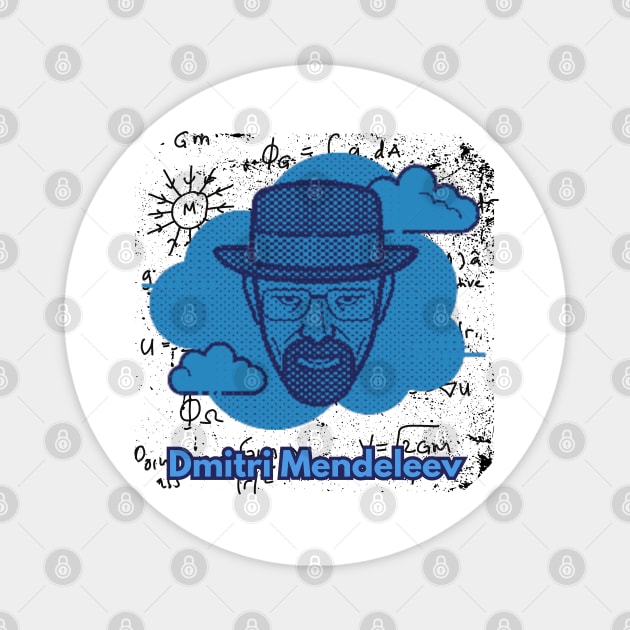 Dmitri Mendeleev Magnet by yzbn_king